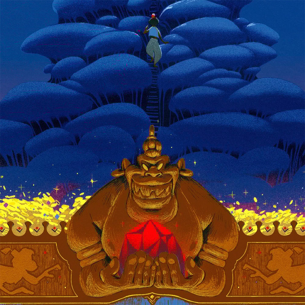 爆買い！ The Cave of Wonders Art Print by Cyclops Print Works 絵画