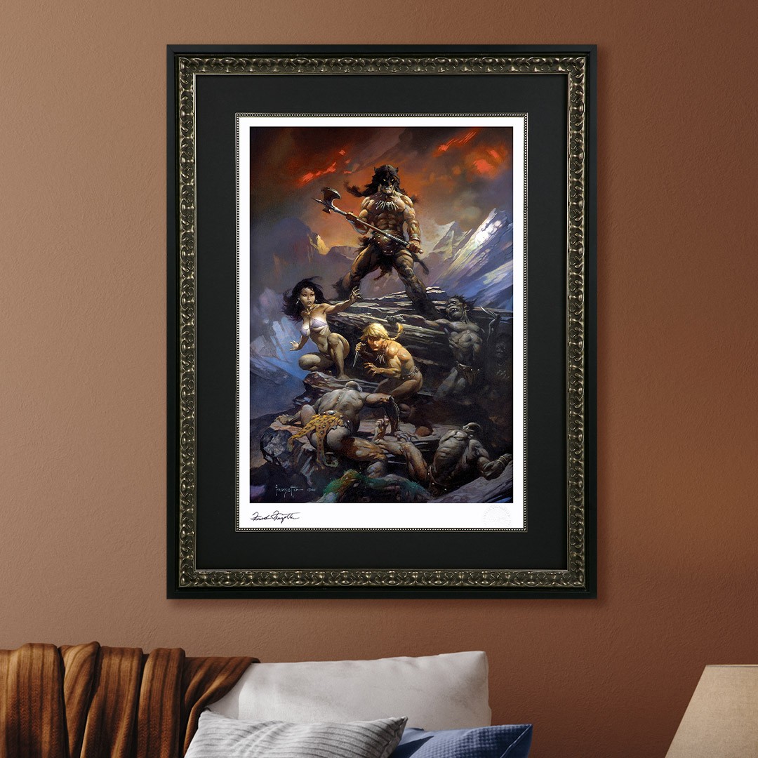 Fire and Ice Fine Art Print by Frank Frazetta | Sideshow