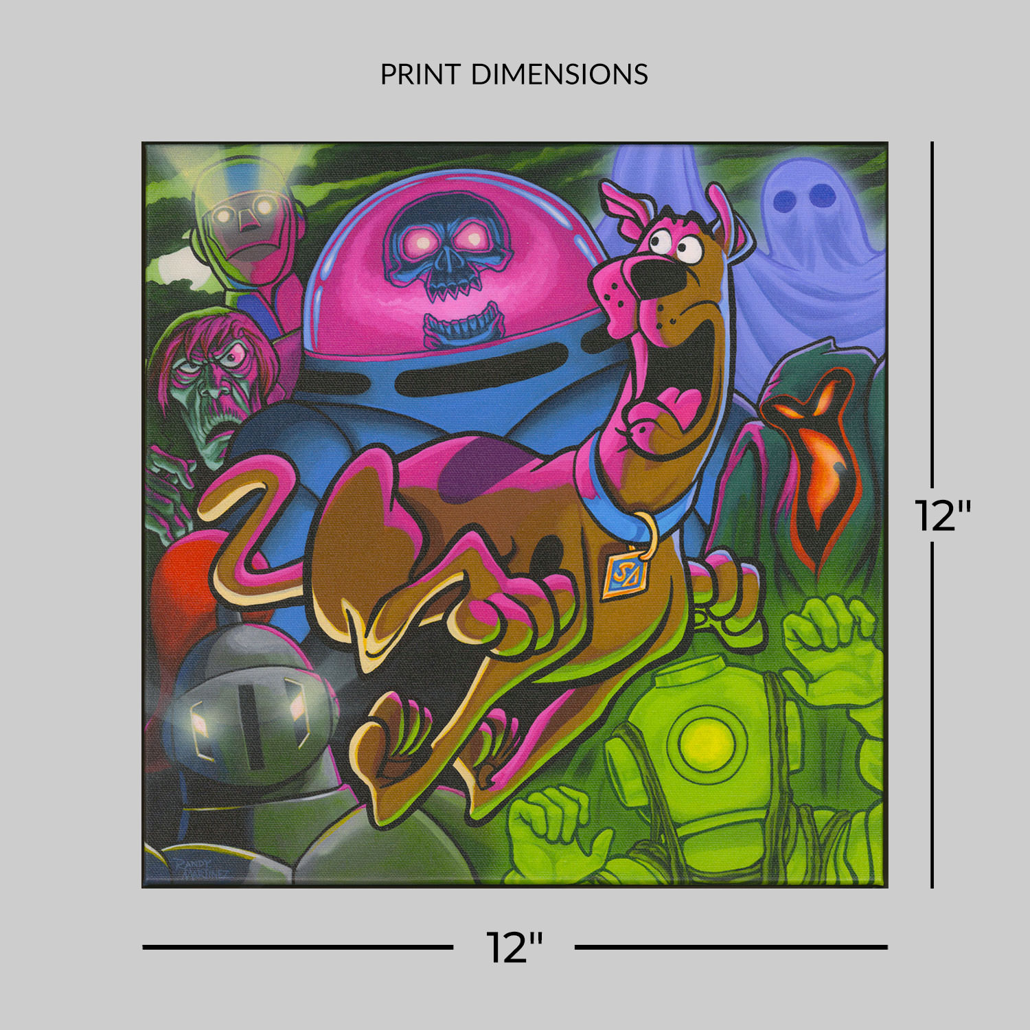Scooby-Doo Where Are You? Art Print  View 2