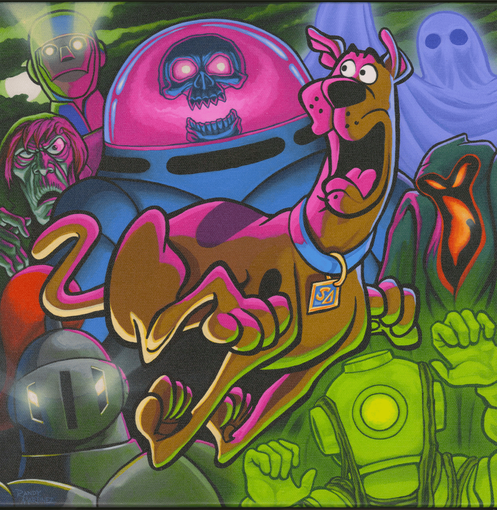 Scooby-Doo Where Are You? Art Print  View 4