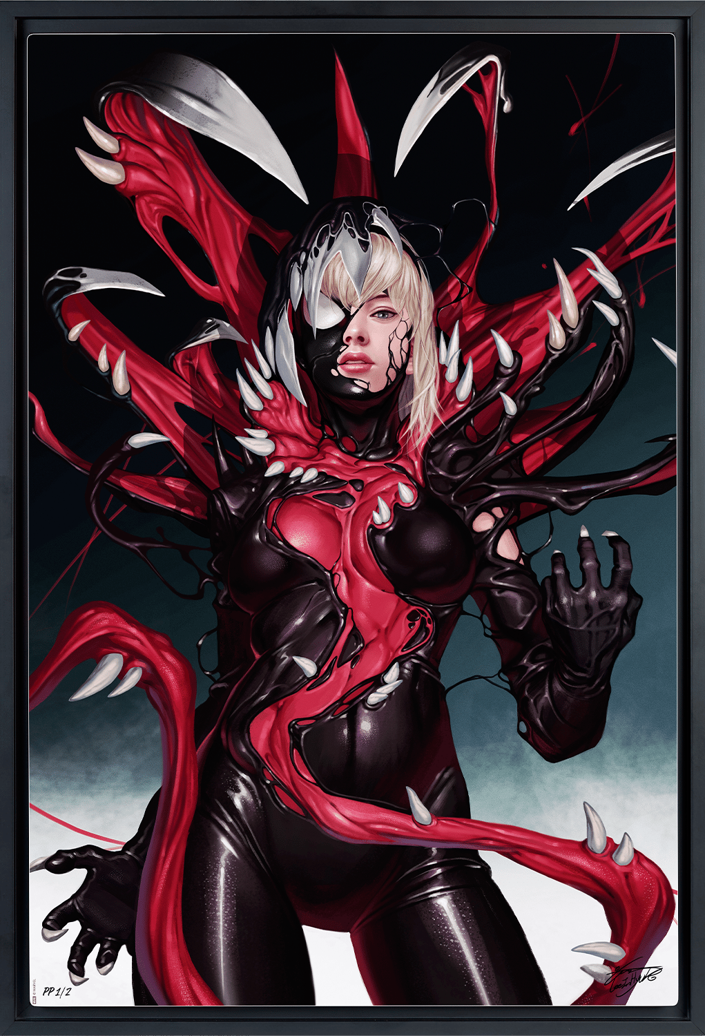 Marvel Gwenom vs. Carnage Art Print  Exclusive Edition View 5