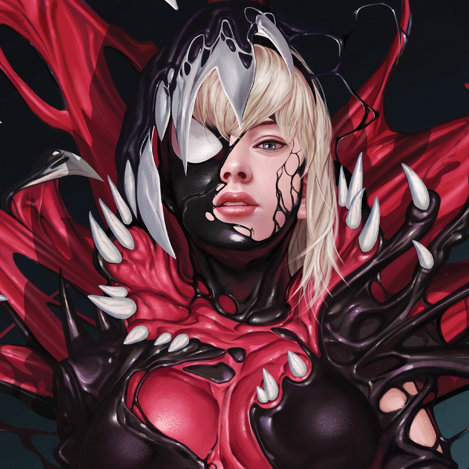 Marvel Gwenom vs. Carnage Art Print  Exclusive Edition View 3