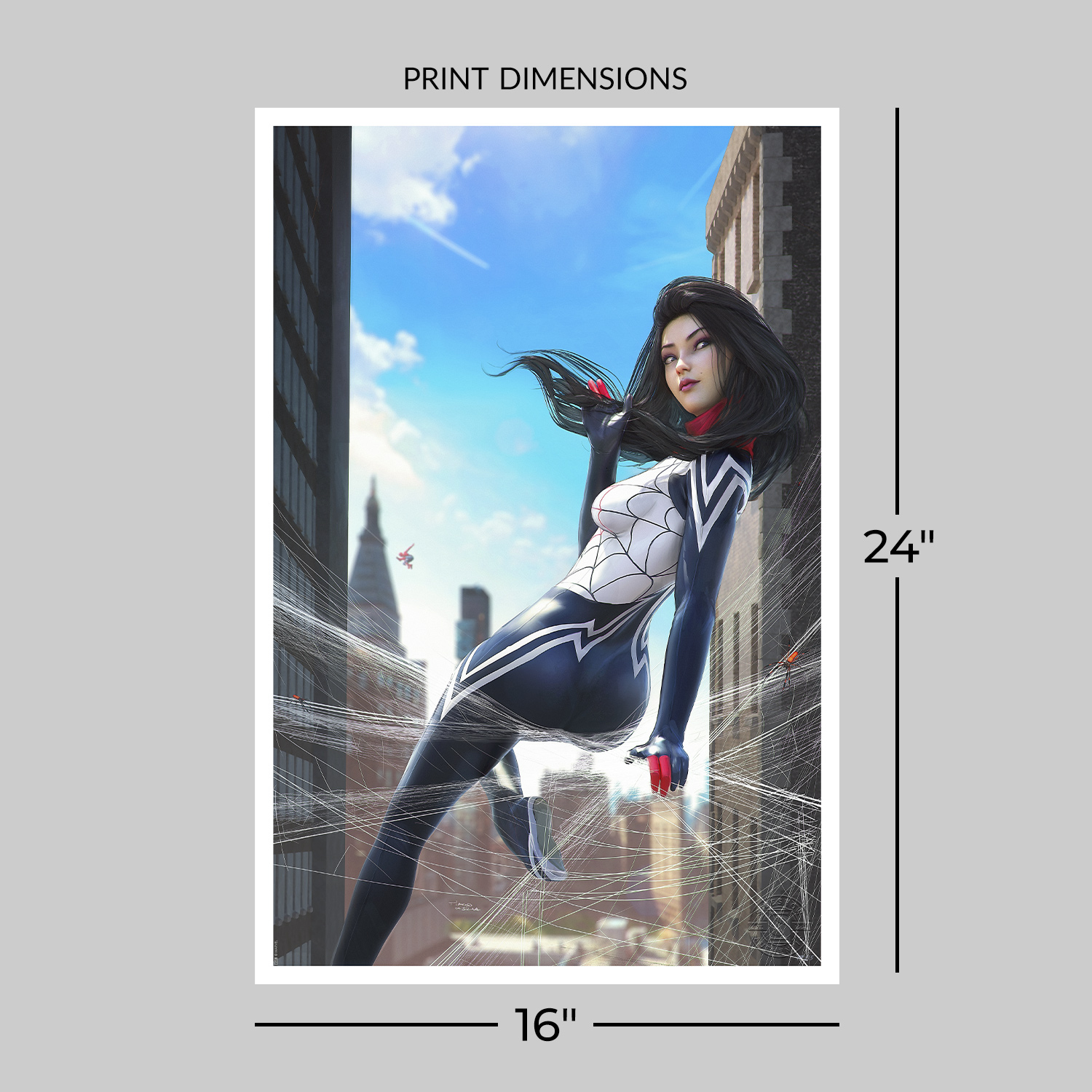 Marvel Silk Art Print  Exclusive Edition View 2