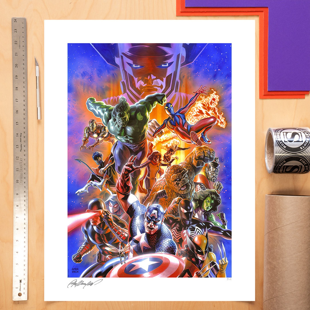 Secret Wars: Battleworld #1 Fine Art Print by Felipe Massafera