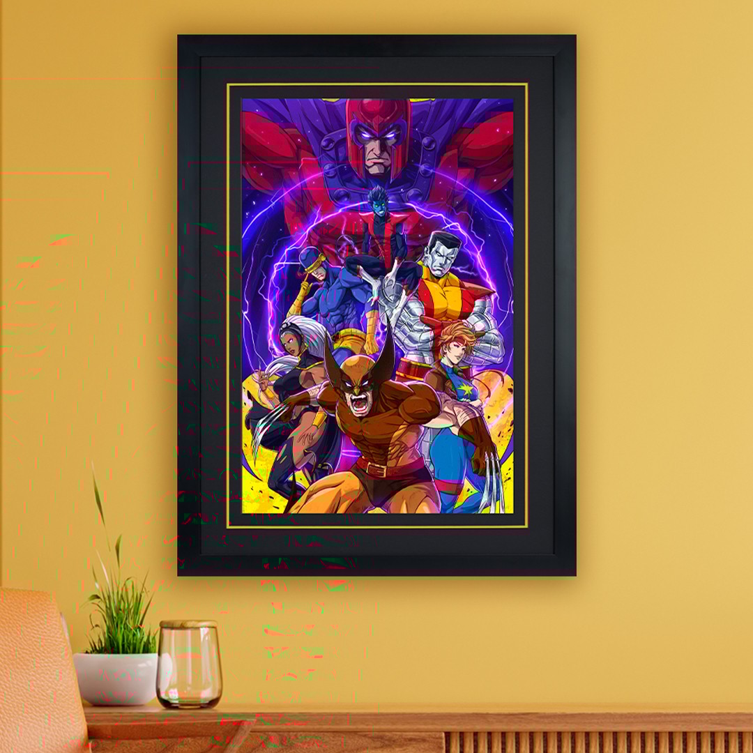 The Uncanny X-Men Fine Art Print by Jhony Caballero