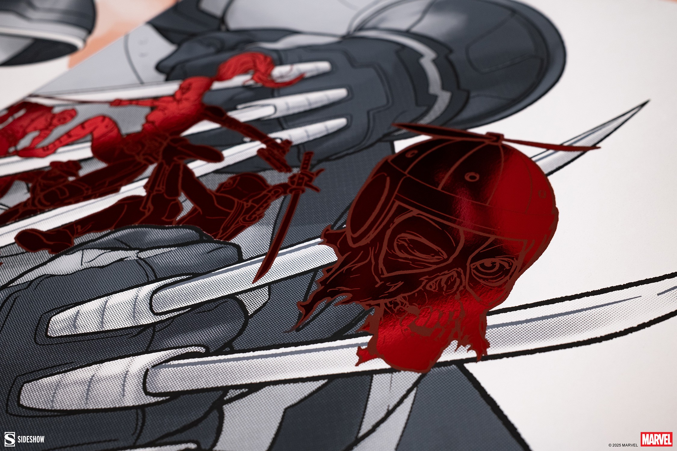 Marvel Deadpool & Wolverine: LFG (Black, White & Red All Over) Movie Poster  Exclusive Edition View 8