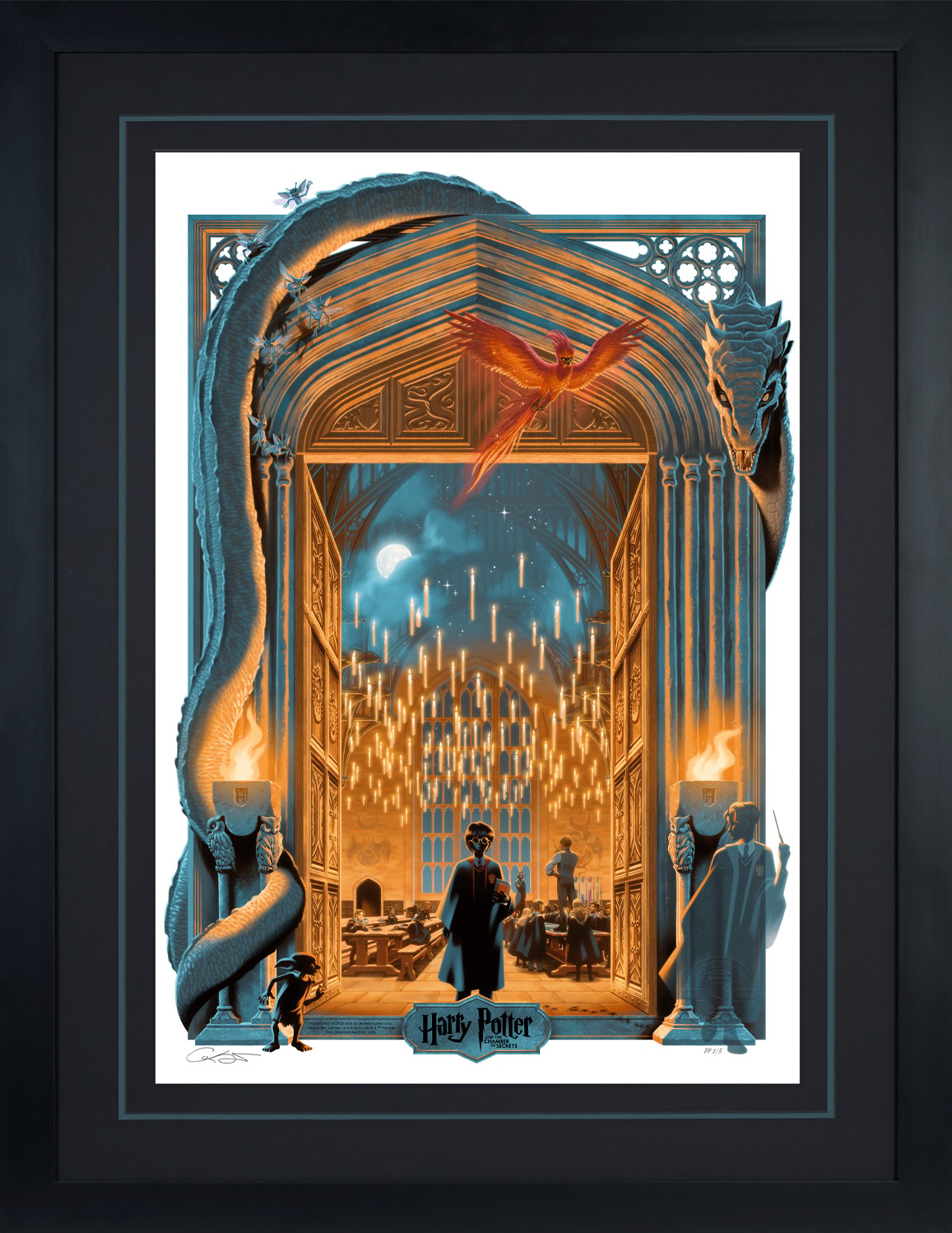 Harry Potter Harry Potter and the Chamber of Secrets Movie Poster  Exclusive Edition View 4