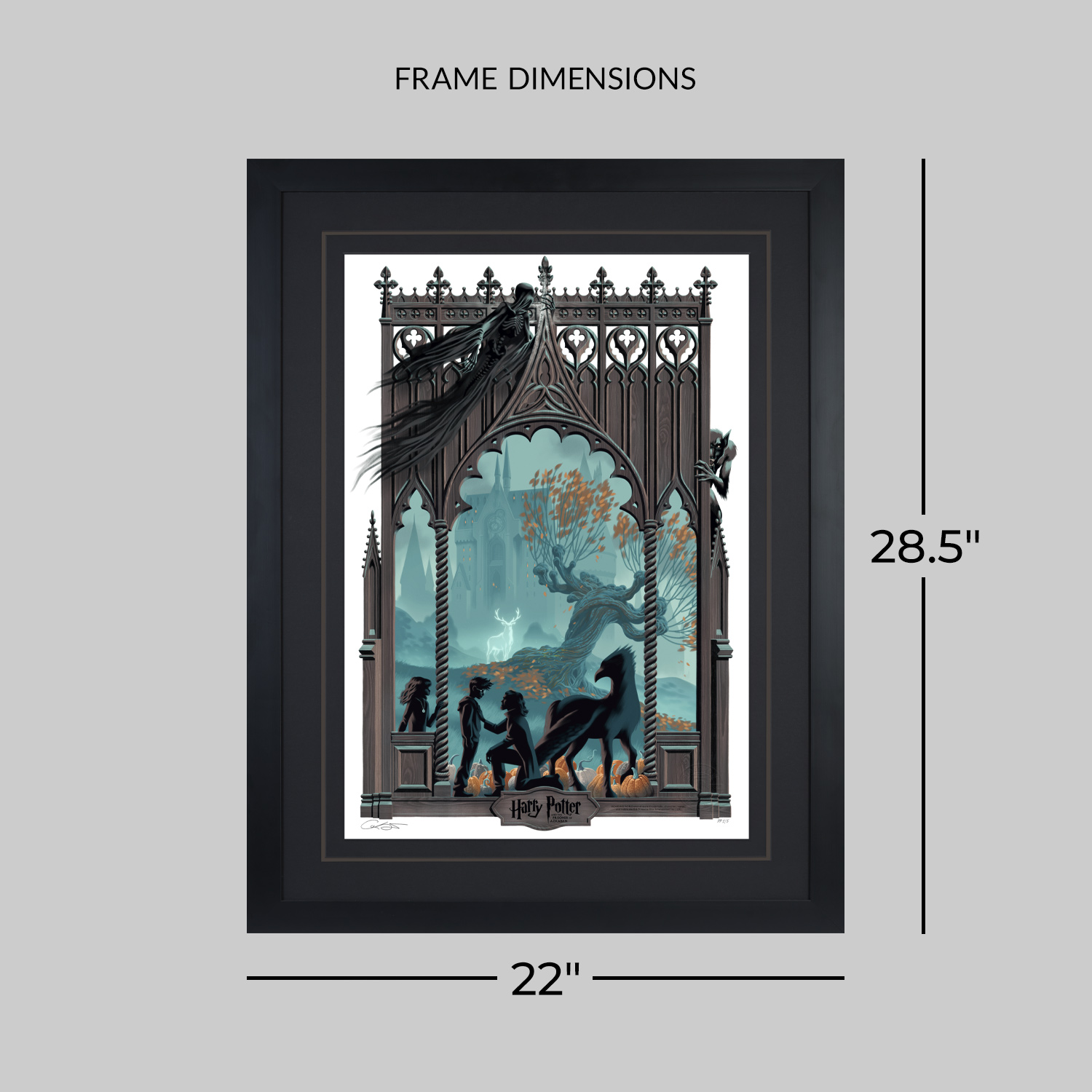 Harry Potter Harry Potter and the Prisoner of Azkaban Movie Poster  Exclusive Edition View 2