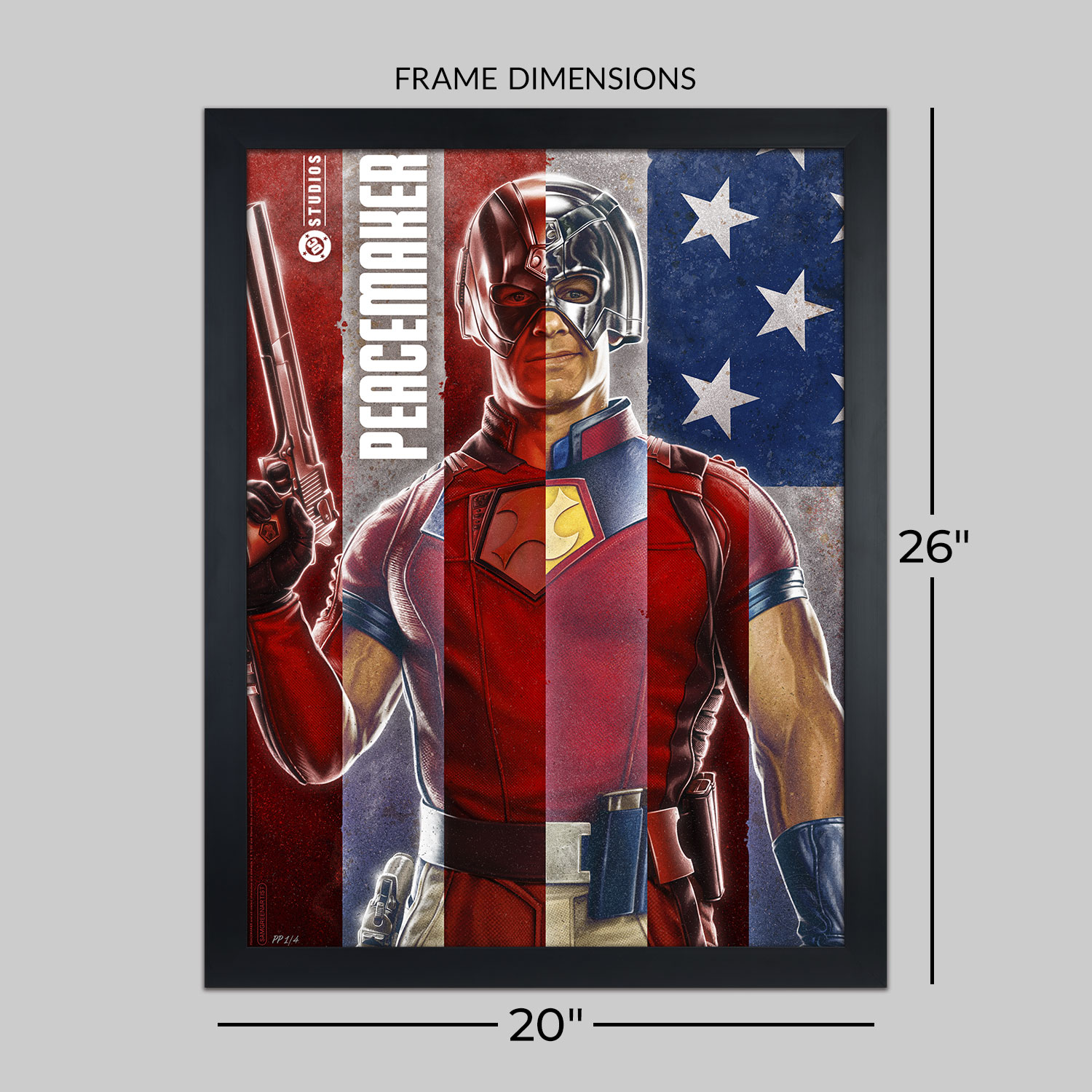 DC Comics Peacemaker™ Art Print  Exclusive Edition View 2