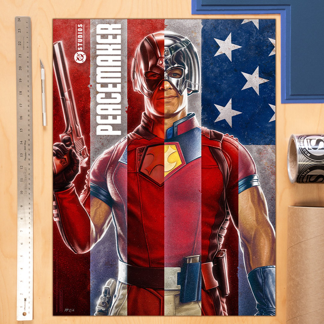 DC Comics Peacemaker™ Art Print  Exclusive Edition View 1