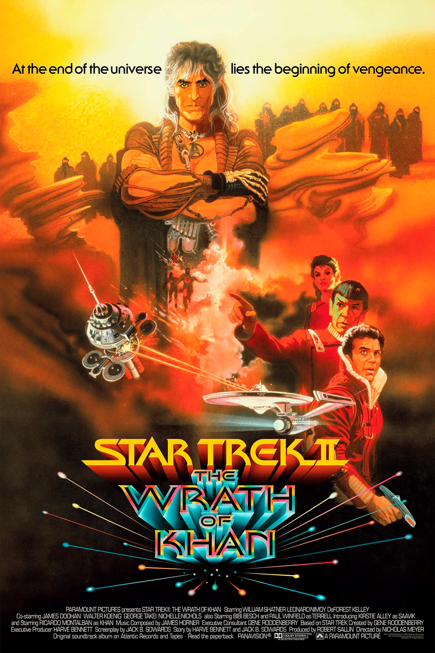 Star Trek Star Trek II: The Wrath of Khan Movie Poster  View 3