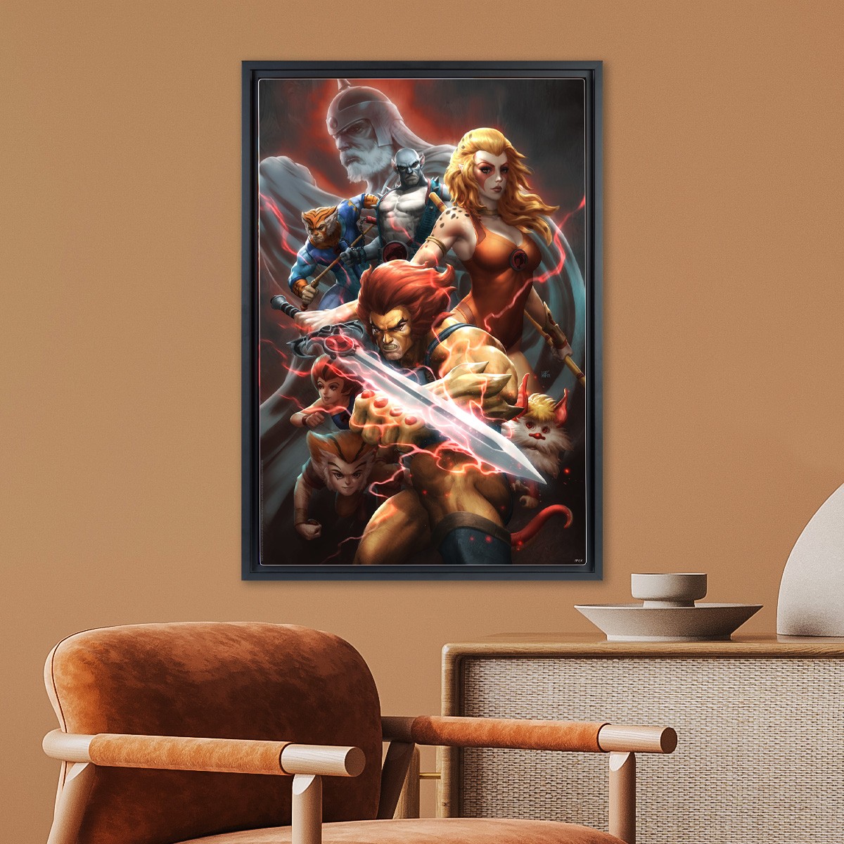 ThunderCats Thunder, Thunder, Thundercats! Art Print  Exclusive Edition View 1