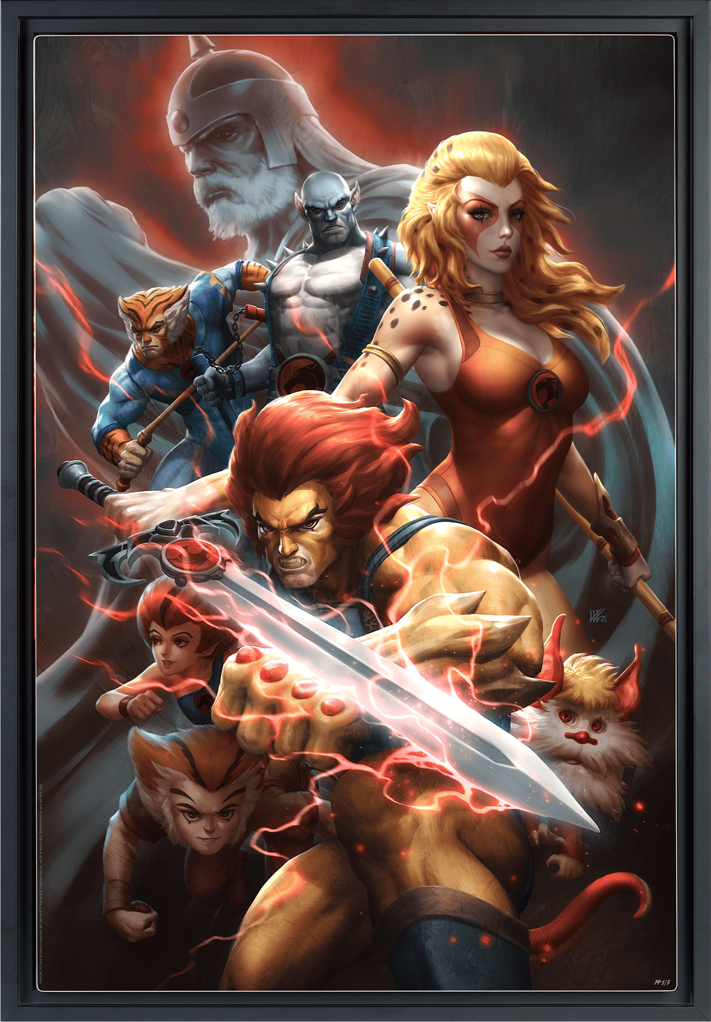 ThunderCats Thunder, Thunder, Thundercats! Art Print  Exclusive Edition View 3