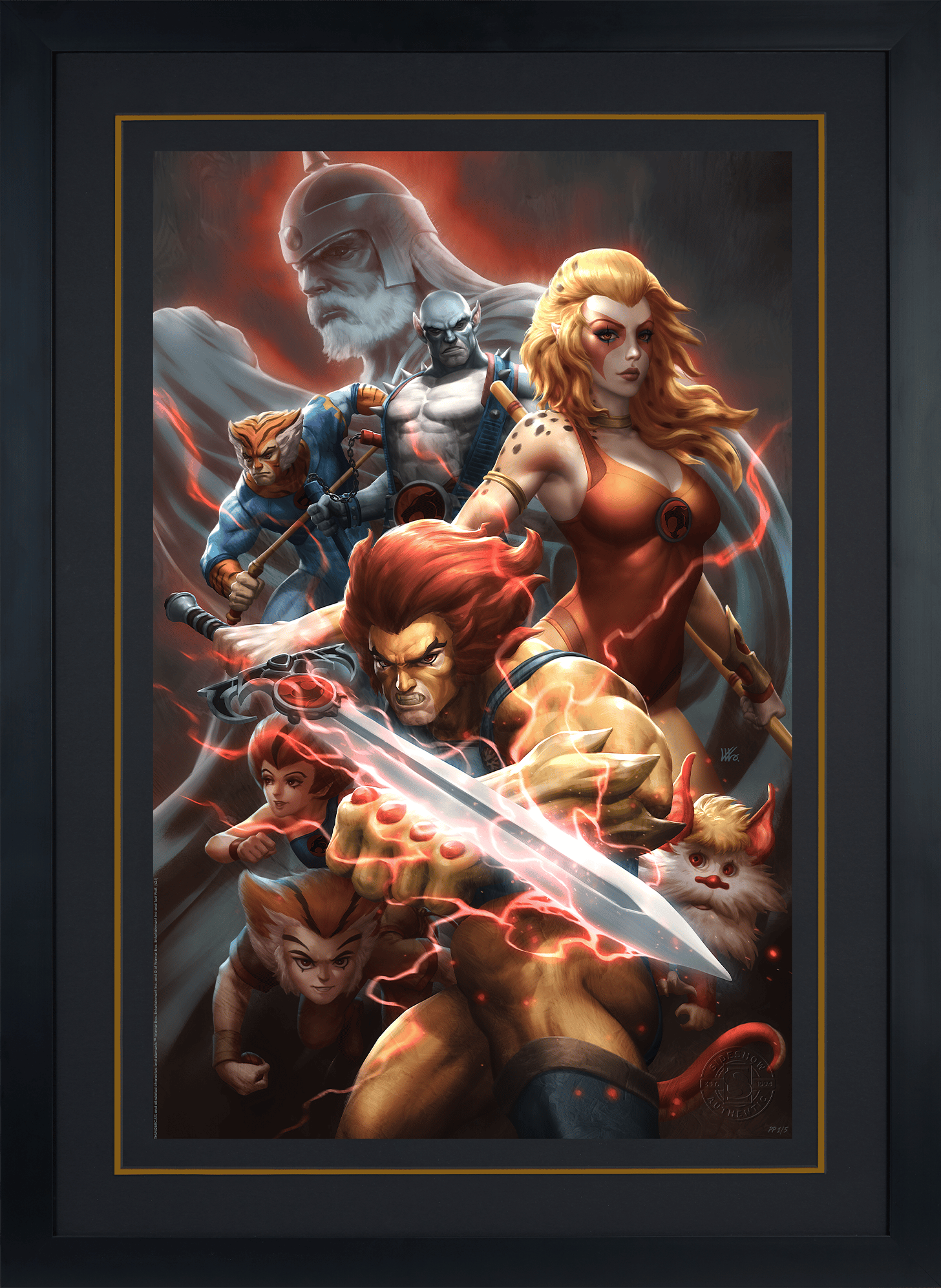 ThunderCats Thunder, Thunder, Thundercats! Art Print  Exclusive Edition View 5