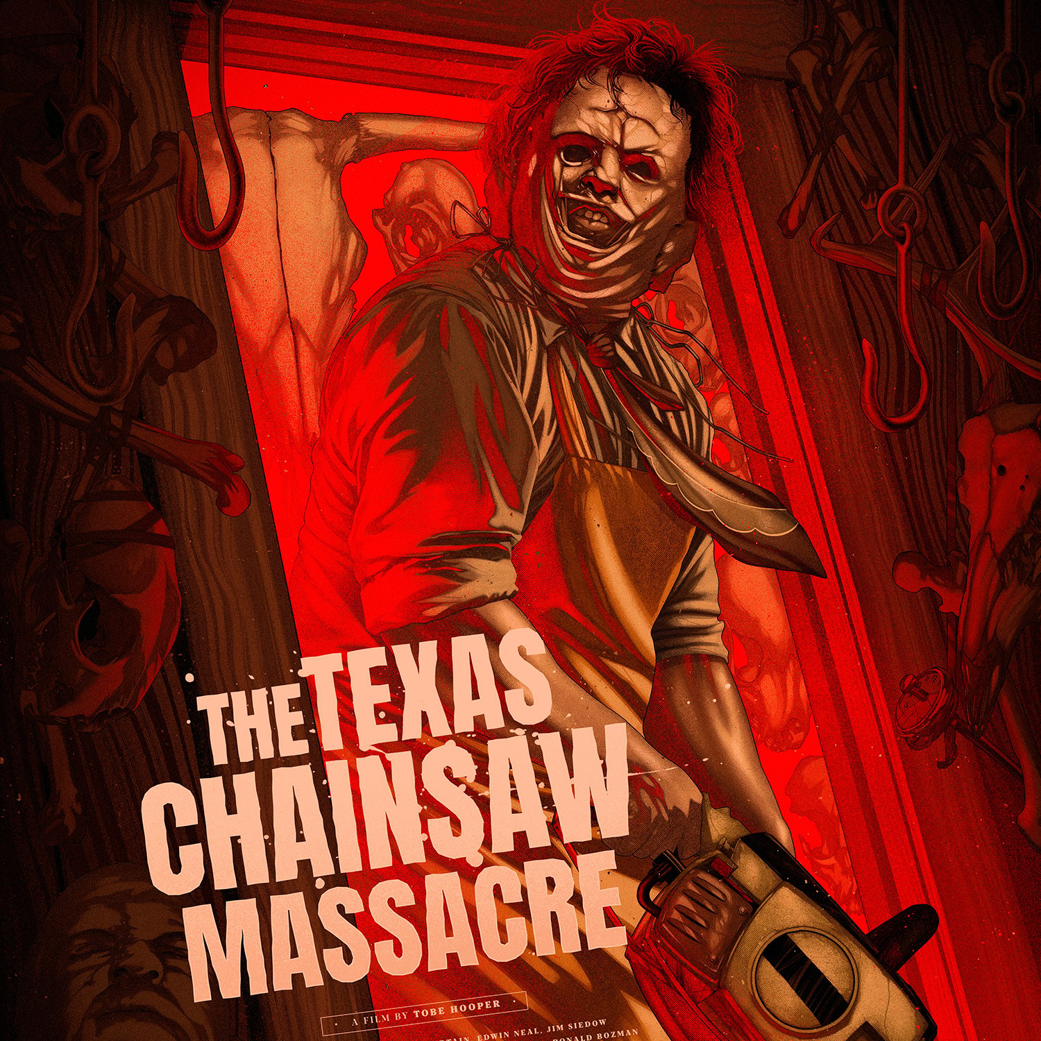Texas Chainsaw Massacre The Texas Chainsaw Massacre Movie Poster  Exclusive Edition View 3