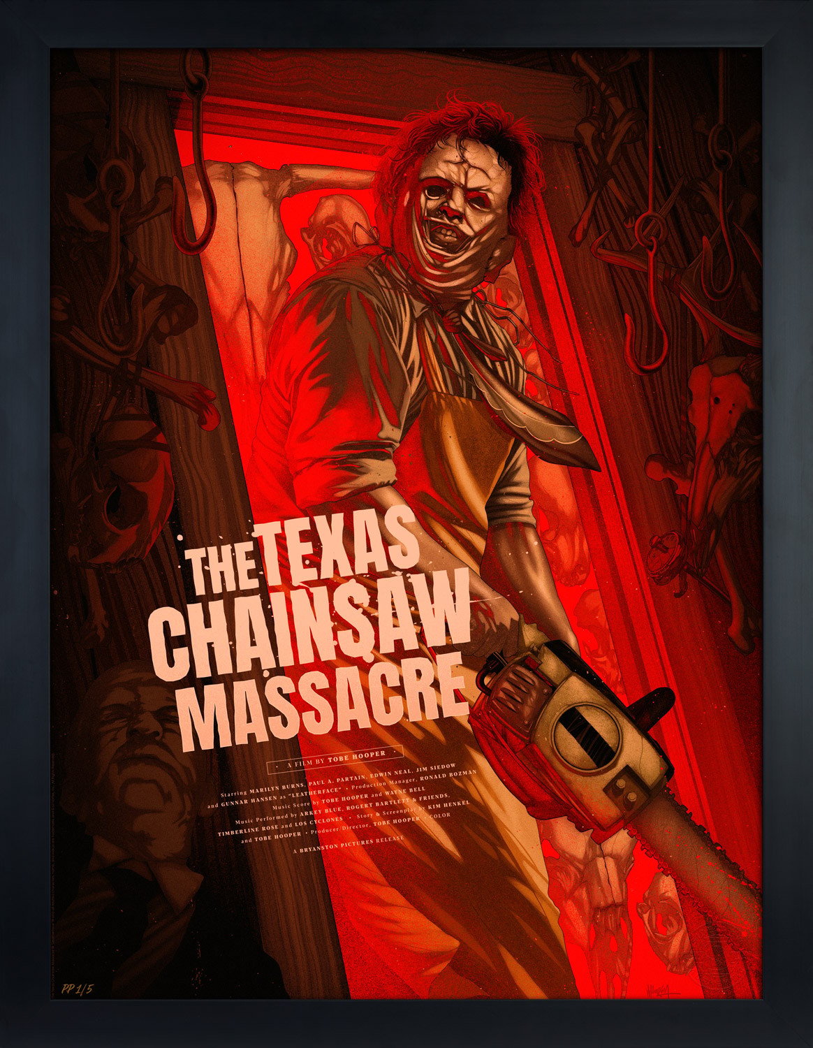 Texas Chainsaw Massacre The Texas Chainsaw Massacre Movie Poster  Exclusive Edition View 6