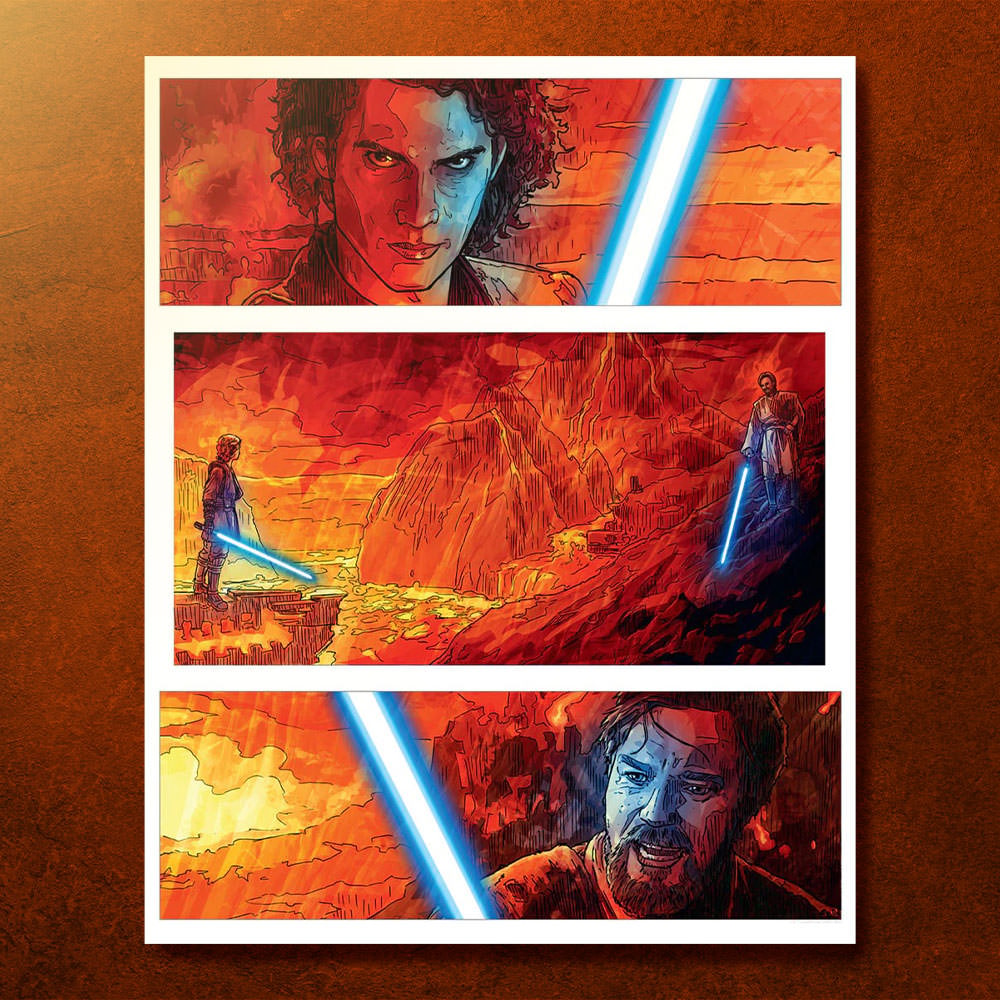 Star Wars Don't Try It Art Print  View 1