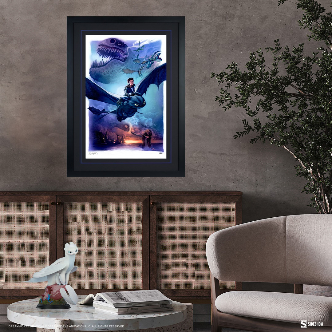 How to Train Your Dragon How to Train Your Dragon Art Print  Exclusive Edition View 1