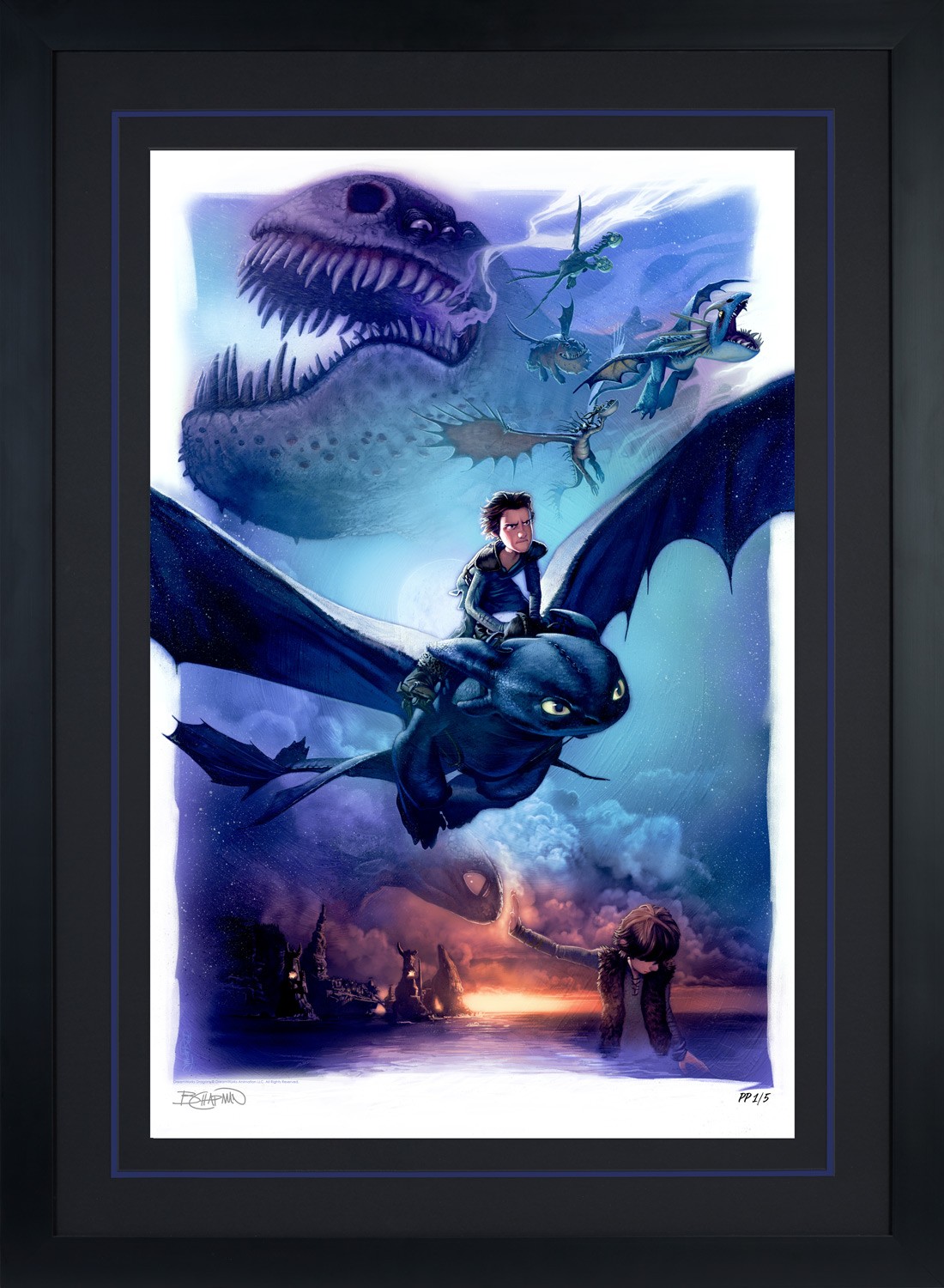 How to Train Your Dragon How to Train Your Dragon Art Print  Exclusive Edition View 7