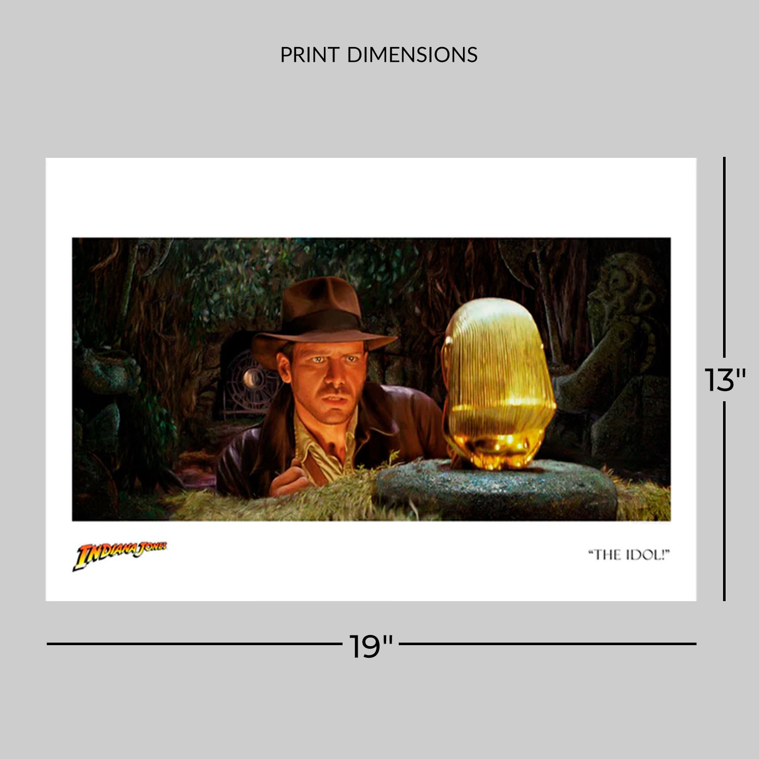 The Idol! Art Print by ACME Archives | Sideshow Collectibles