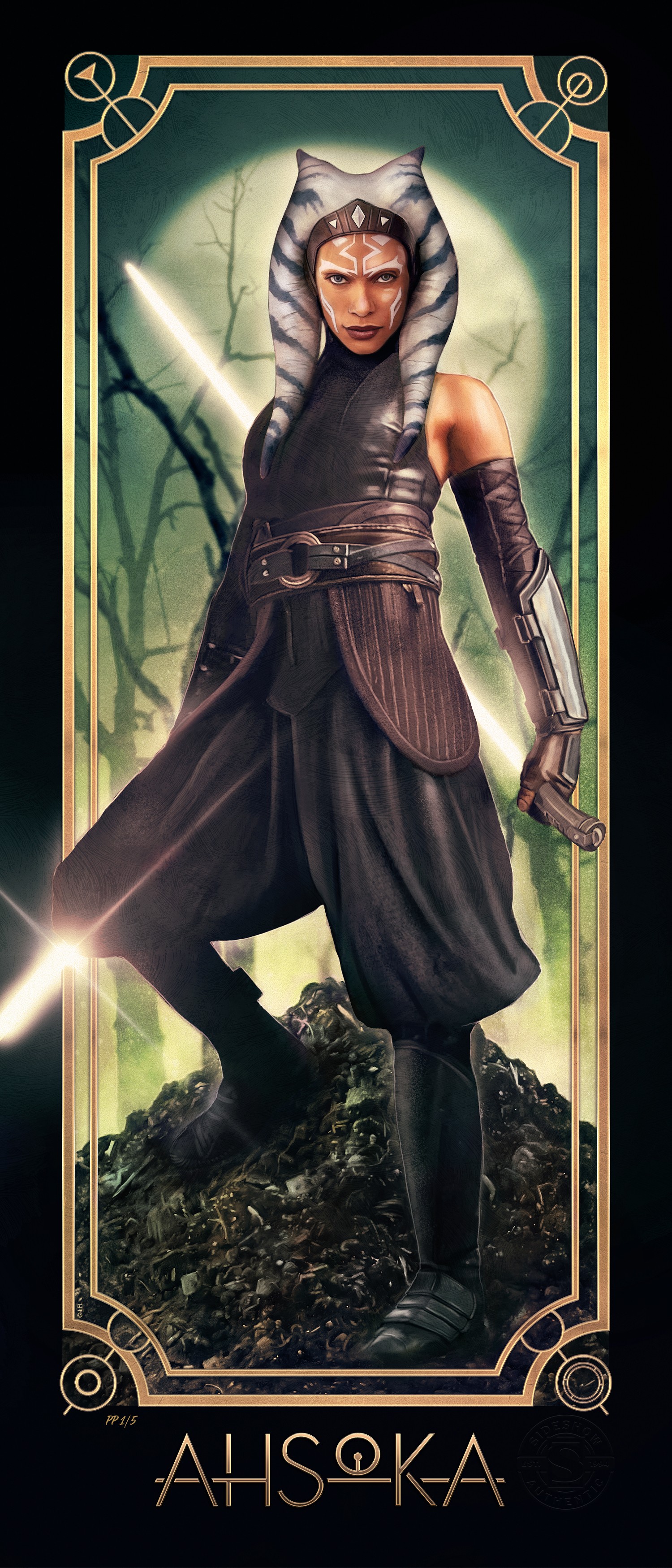 Star Wars Star Wars™: Ahsoka Tano™ Movie Poster  Exclusive Edition View 4