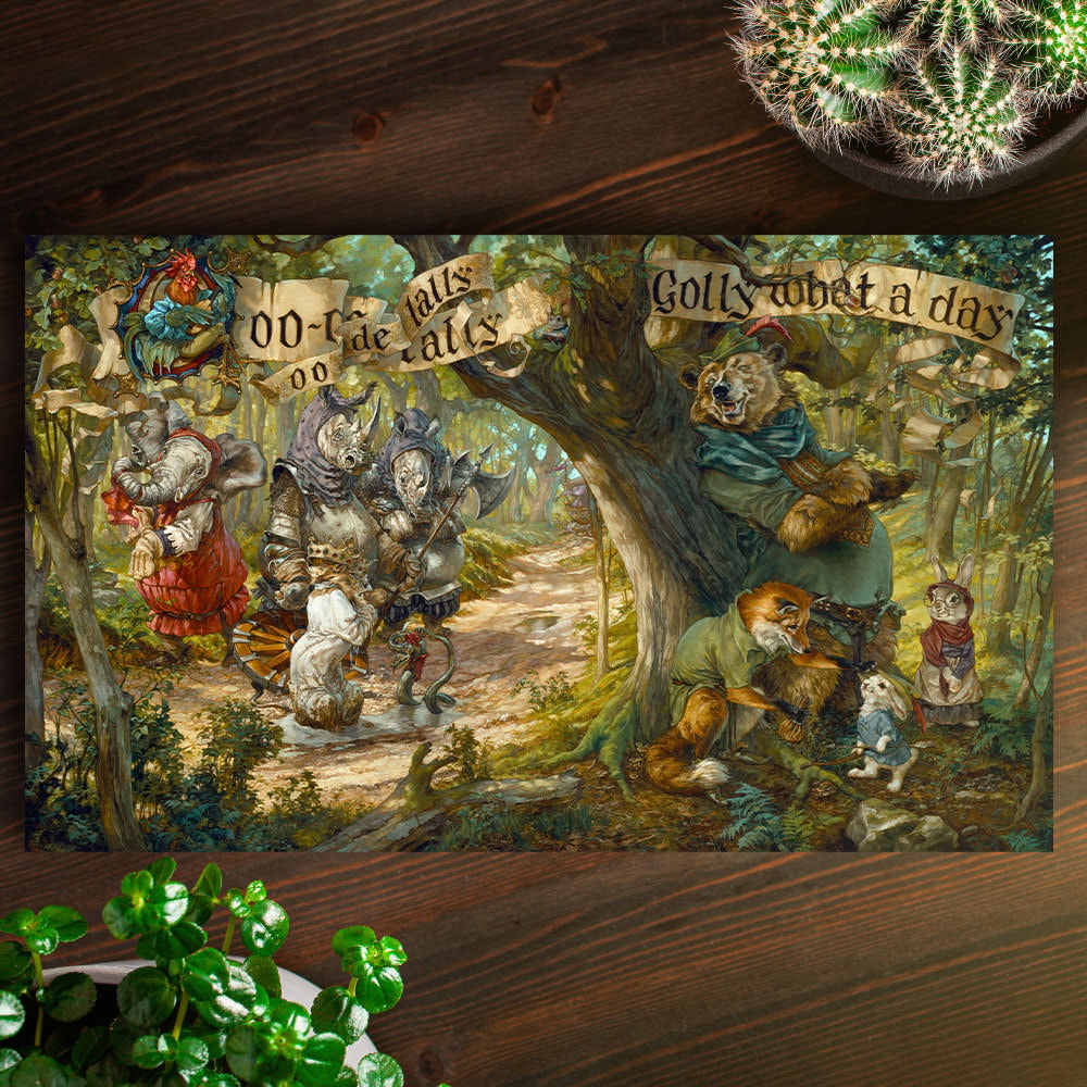 Disney Oo-de-Lally (Signed & Numbered Edition) Art Print  View 1