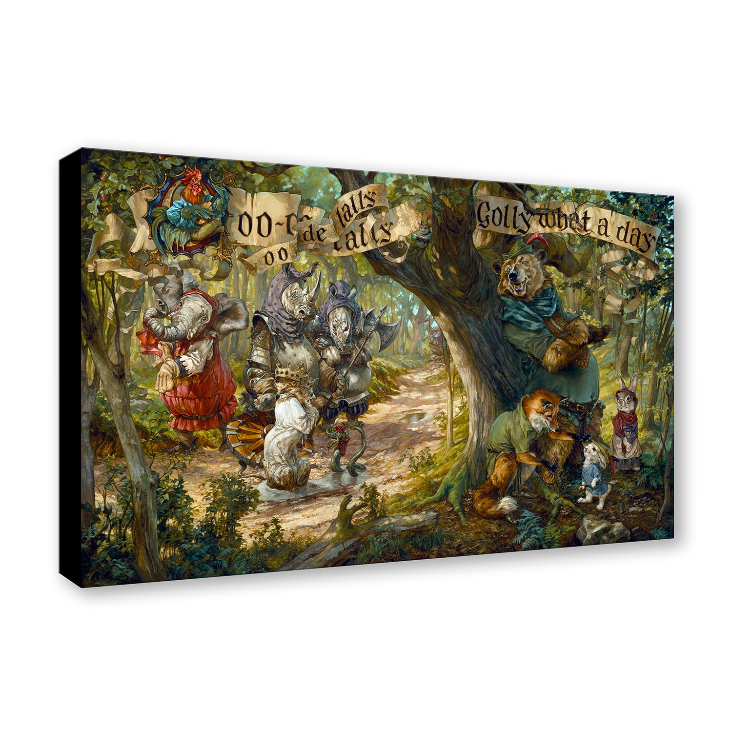 Disney Oo-de-Lally (Signed & Numbered Edition) Art Print  View 3