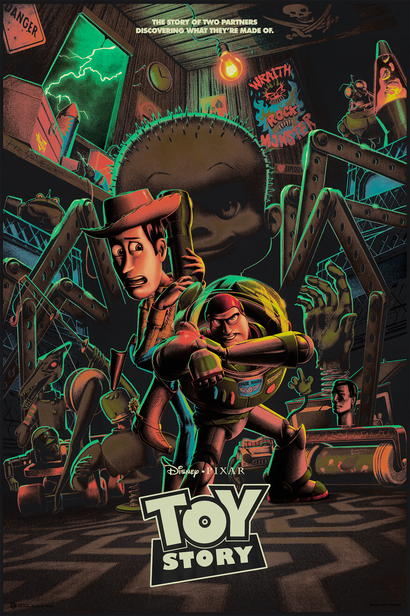 Sid's Toys Art Print by Cyclops Print Works | Sideshow