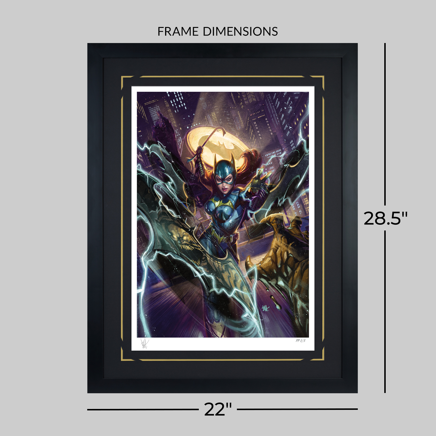 DC Comics Batgirl Art Print  Exclusive Edition View 2