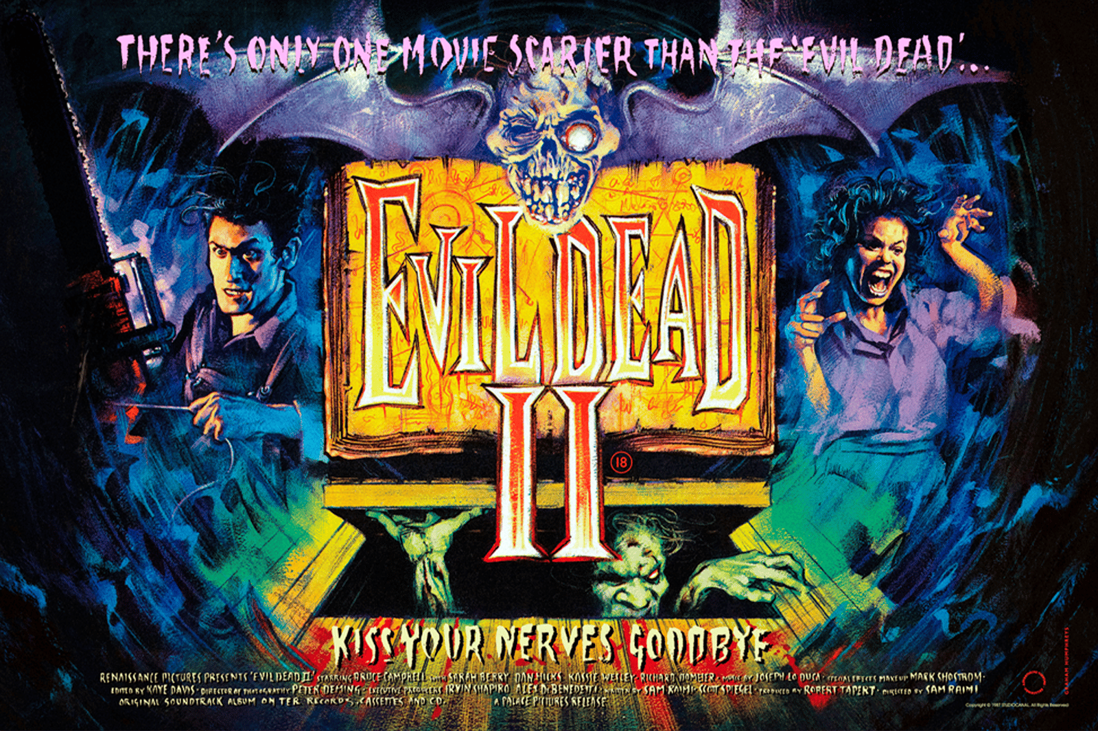 Evil Dead II Evil Dead II Movie Poster  View 3