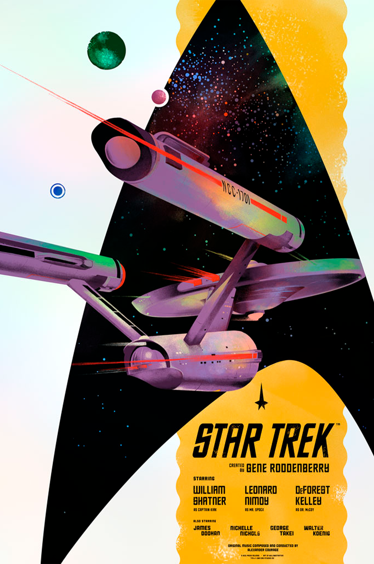 Star Trek: The Original Series Art Print by Vice Press | Sideshow