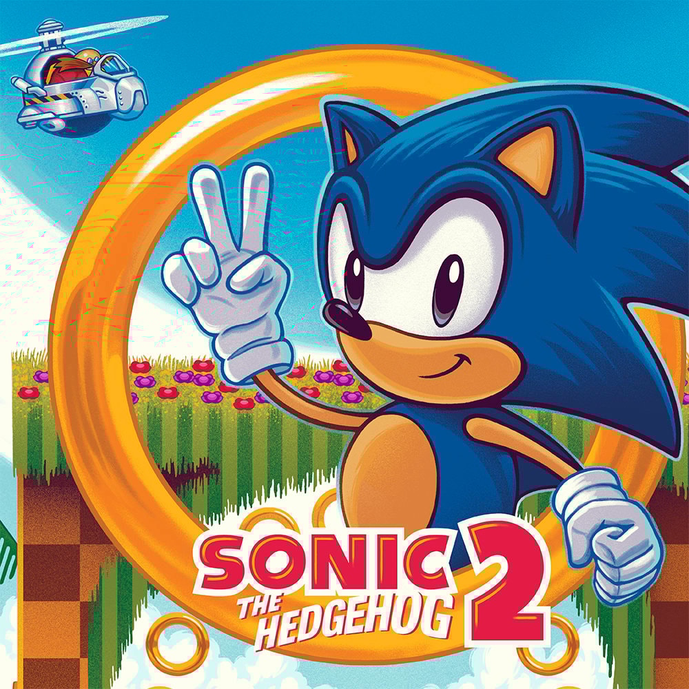 Sonic 2 Art Print by Moor-Art Gallery | Sideshow Collectibles