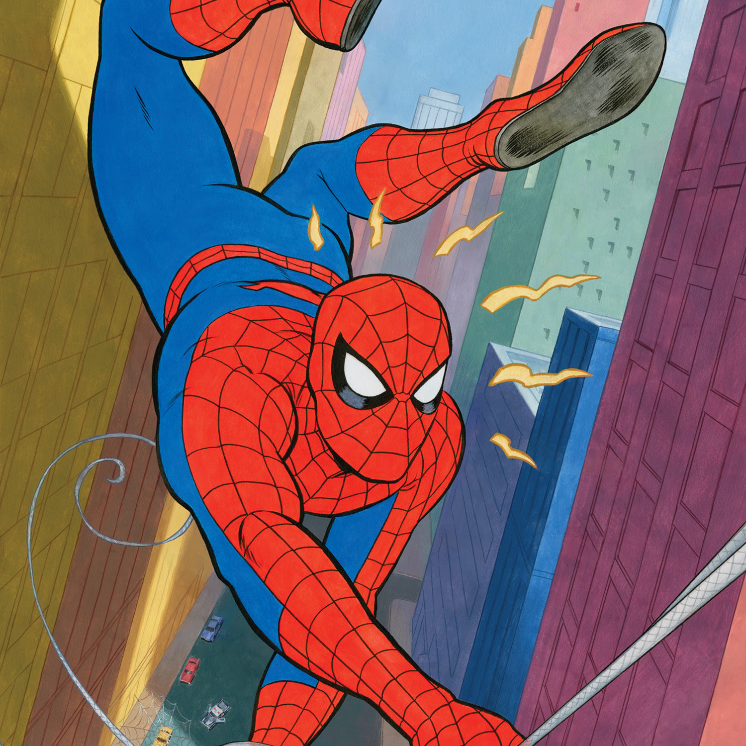 Marvel Lookout, It's Spider-Man! Art Print  Exclusive Edition View 3