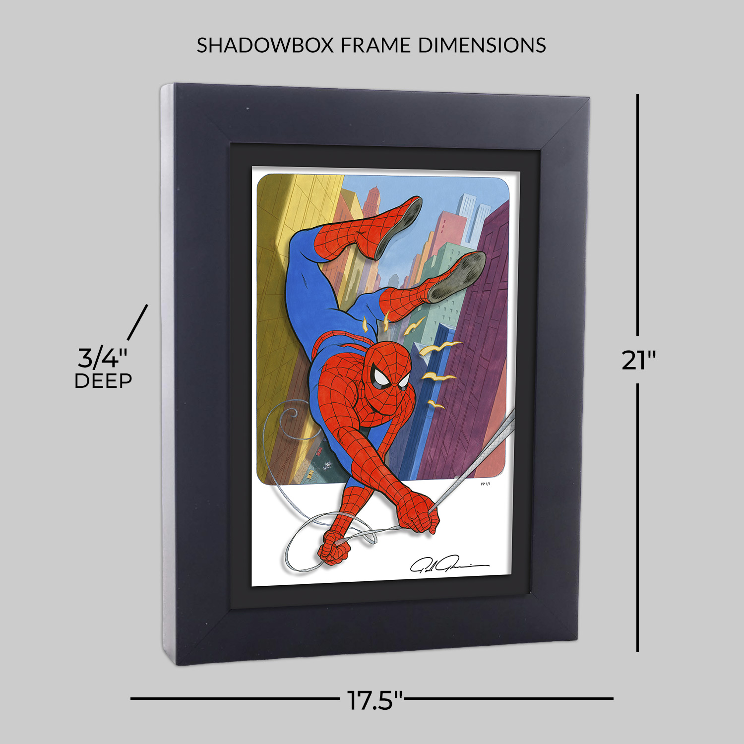 Marvel Lookout, It's Spider-Man! Art Print  Exclusive Edition View 2