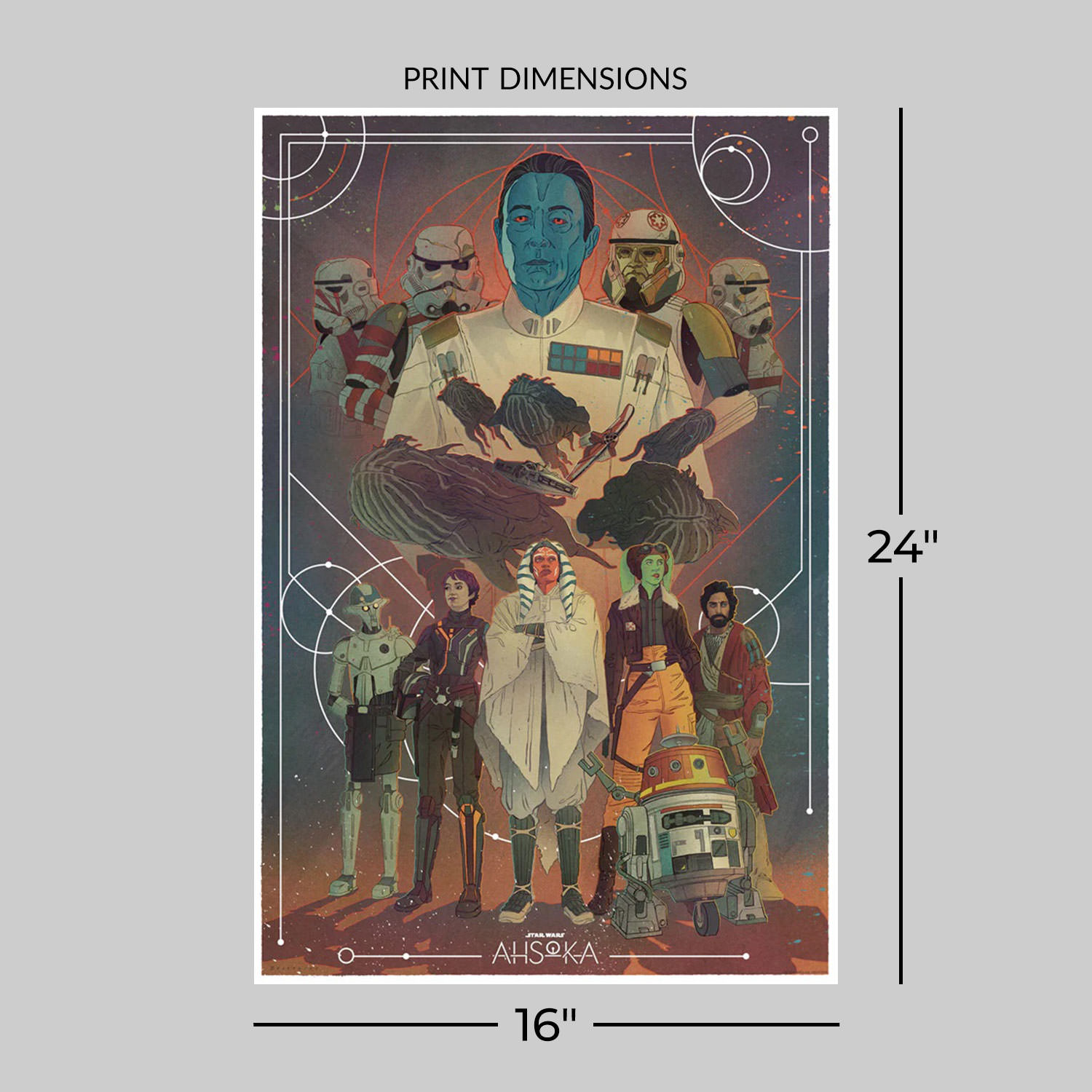 Star Wars Hopes and Fears Art Print  View 2