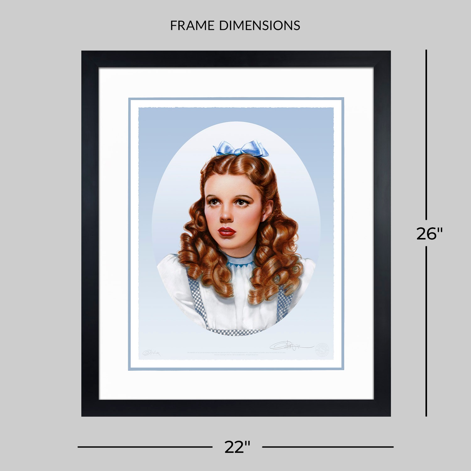 The Wizard of Oz Dorothy Gale Art Print  Exclusive Edition View 2