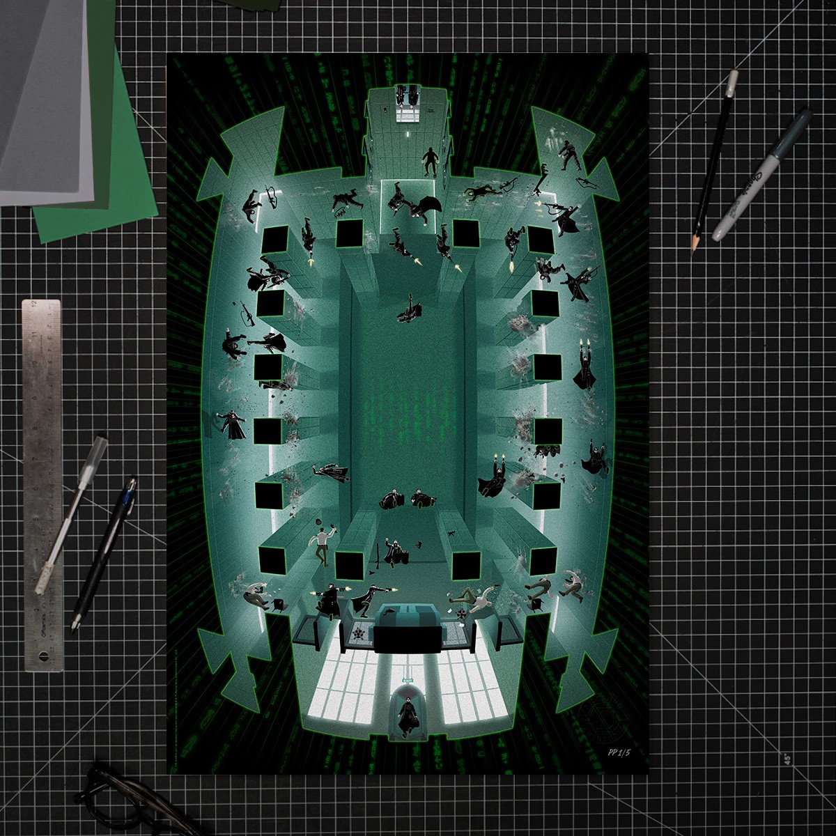 The Matrix The Matrix: I Believe I Can Bring Him Back Movie Poster  Exclusive Edition View 1