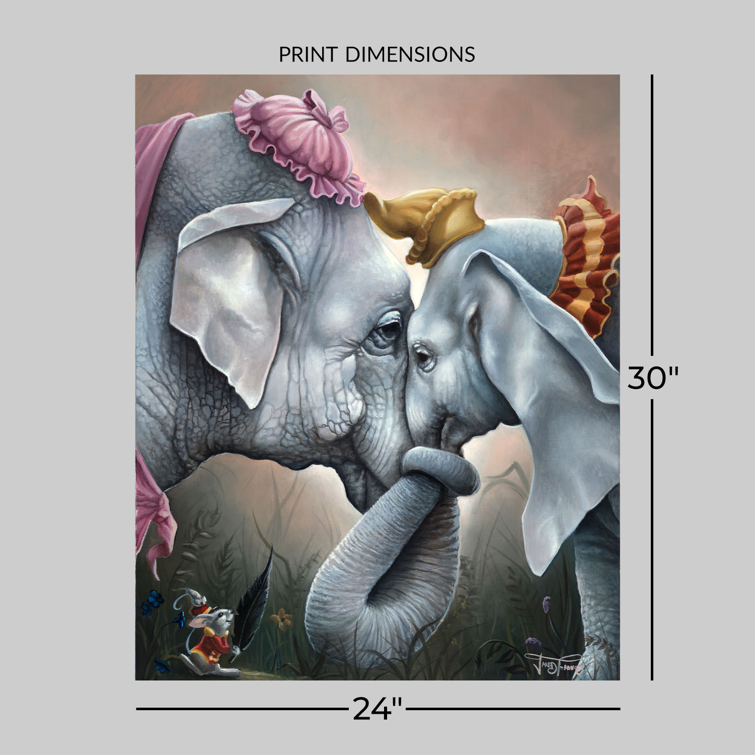 Disney Together at Last (Signed & Numbered Edition) Art Print  View 2