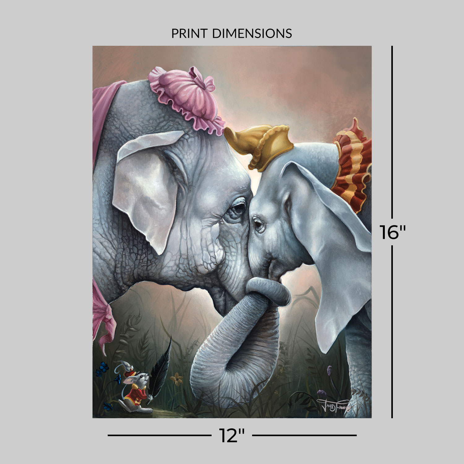 Disney Together at Last Art Print  View 2