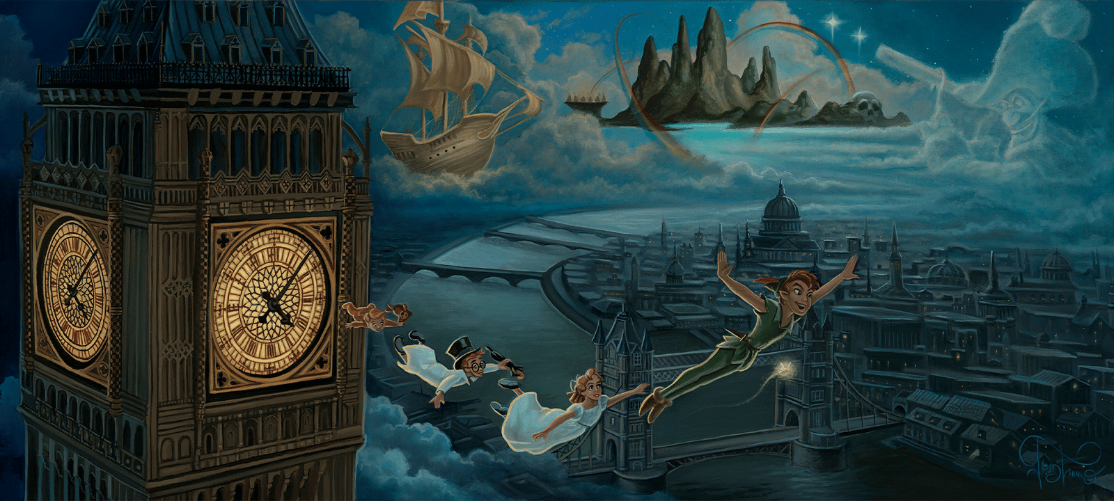 Disney A Journey to Neverland Art Print  View 3