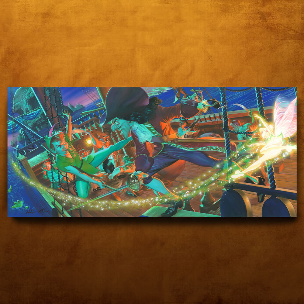 Disney Clash for Neverland Art Print  View 1