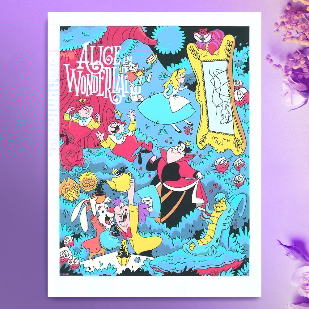 Alice in Wonderland Art Print by Cyclops Print Works | Sideshow