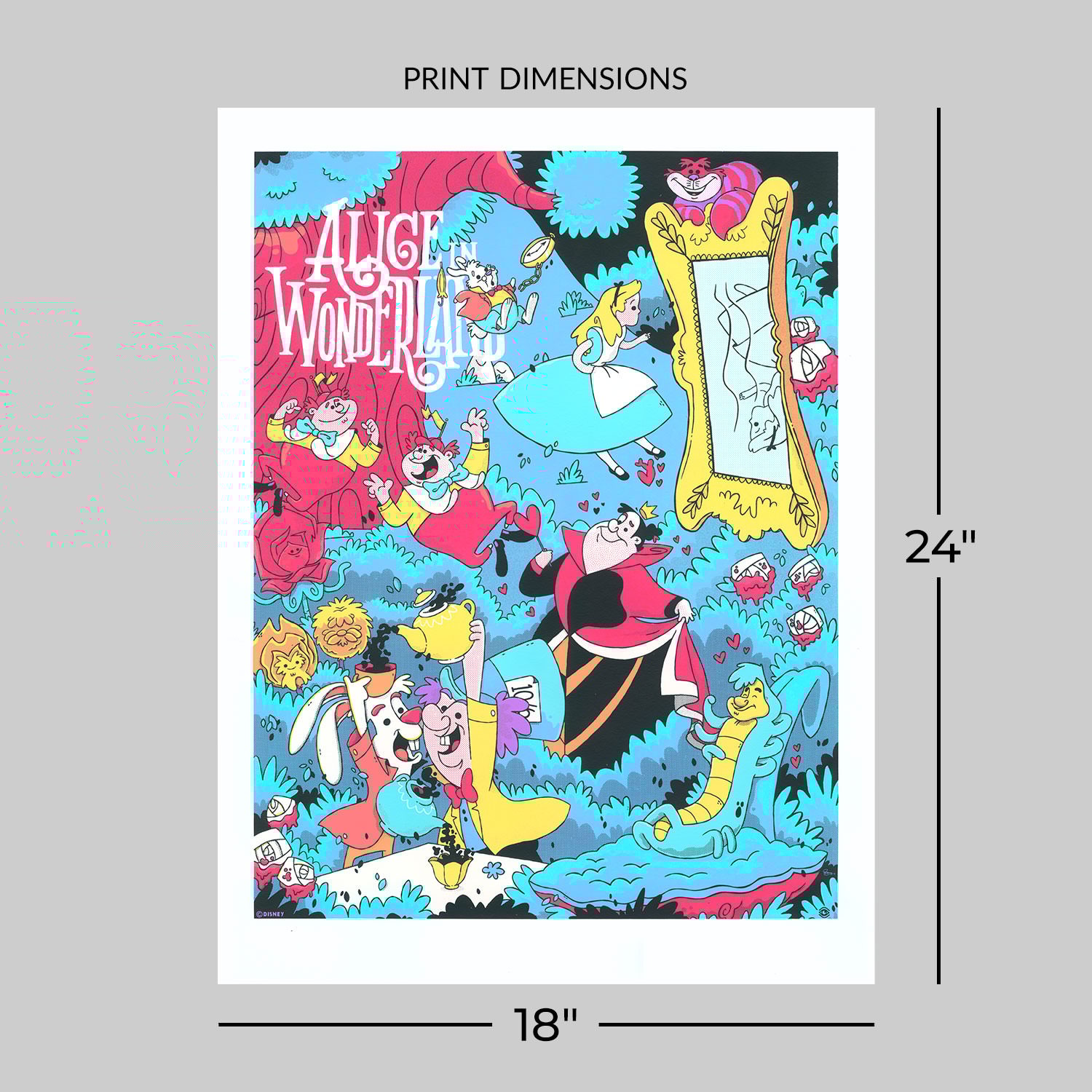 てぃんくる 版画 BLUECIELO IN WONDERLAND てぃんくる 版画 BLUECIELO IN WONDERLAND - メルカリ
