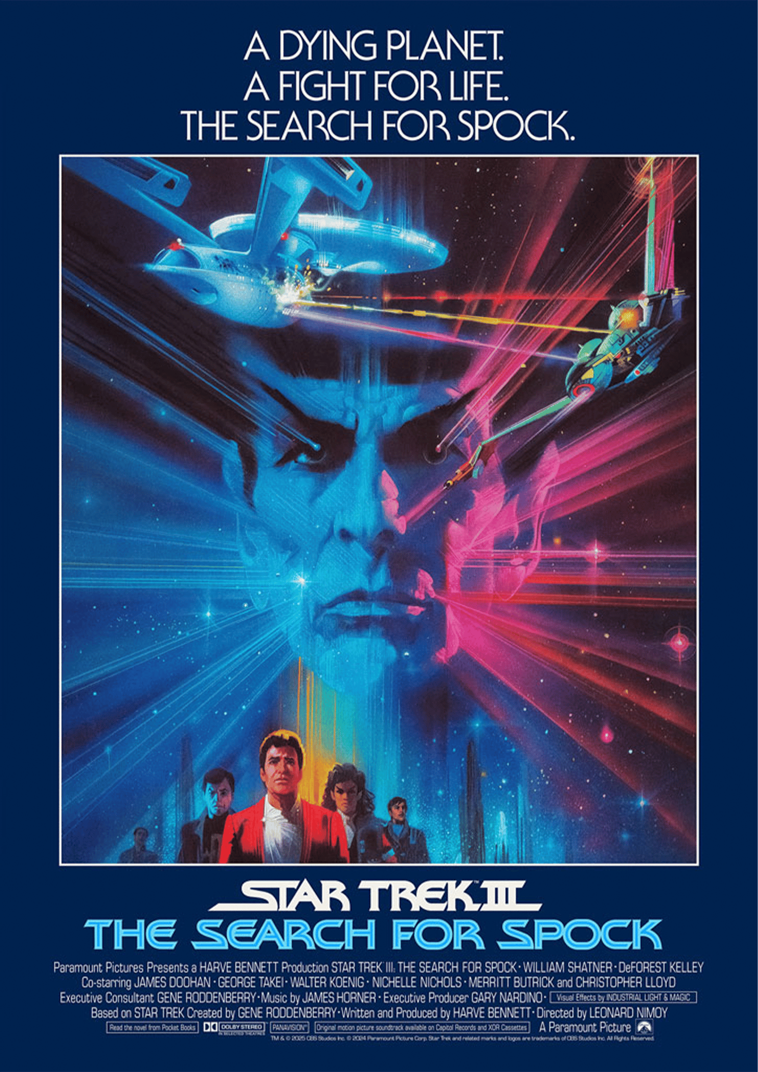 Star Trek Star Trek III: The Search For Spock Editions Variant Movie Poster  View 3