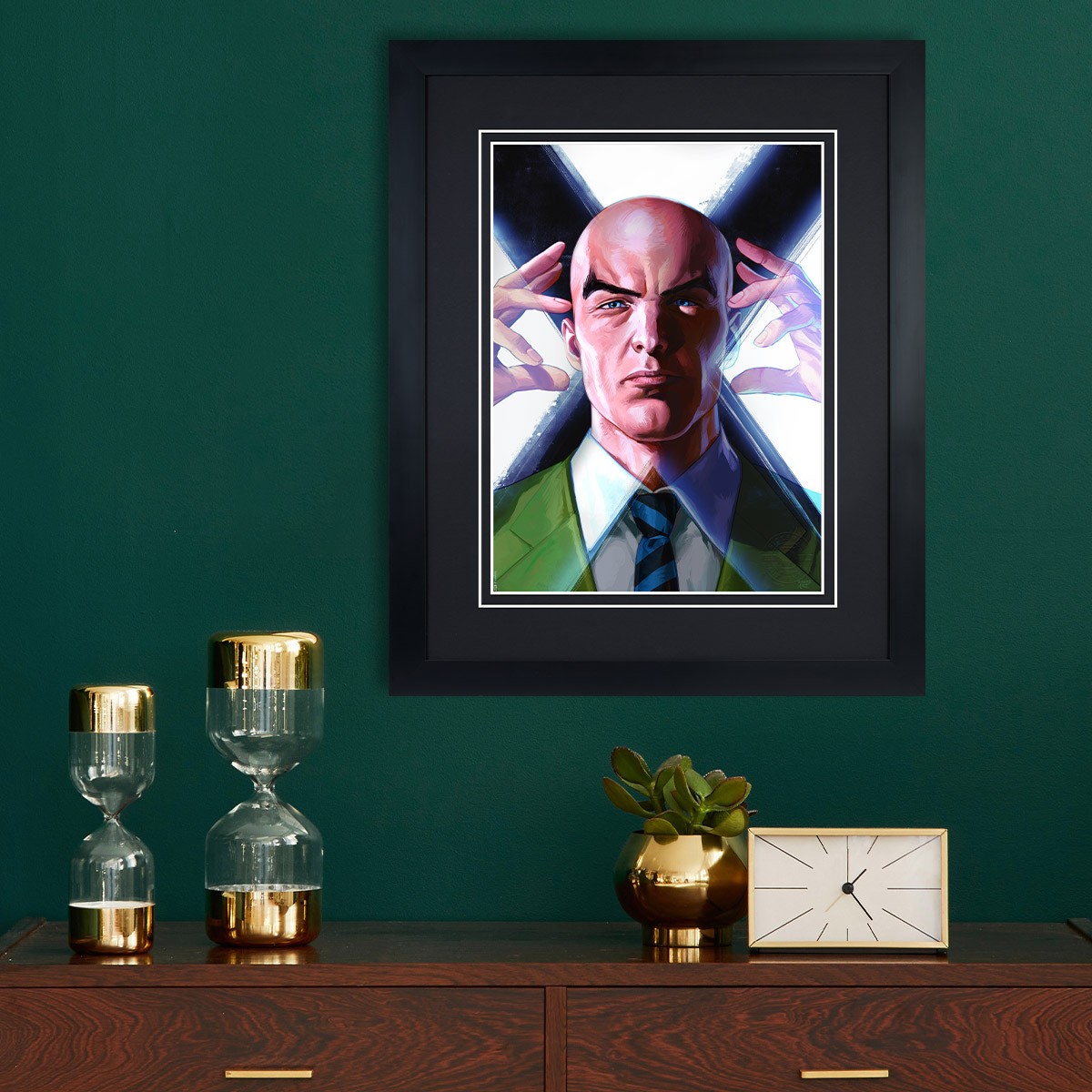 Marvel X-Men Portraits: Charles Xavier Art Print  Exclusive Edition View 1