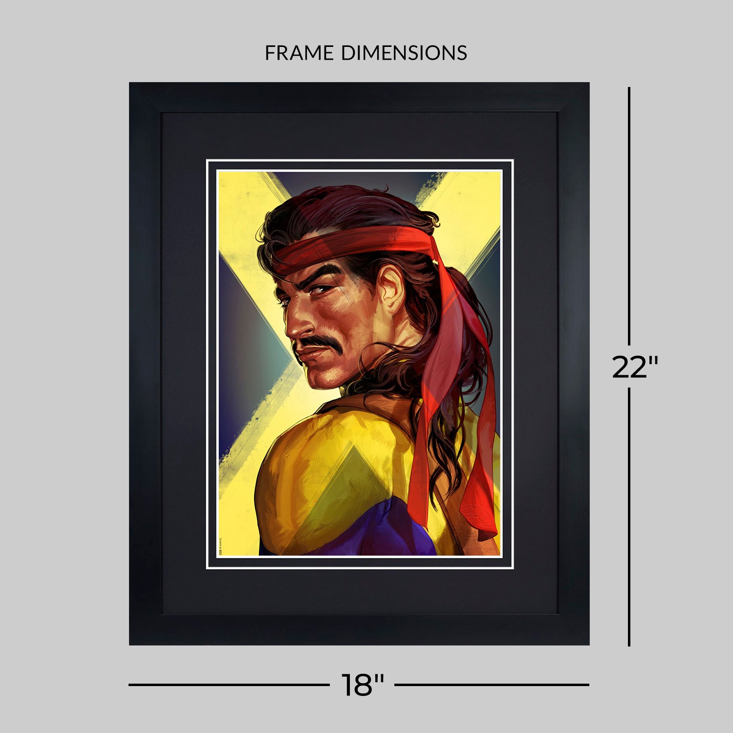 Marvel X-Men Portraits: Forge Art Print  Exclusive Edition View 2