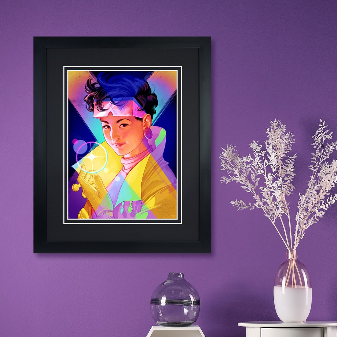 Marvel X-Men Portraits: Jubilee Art Print  Exclusive Edition View 1