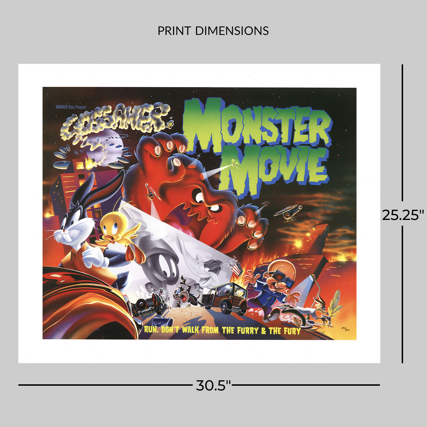 Looney Tunes Monster of a Star Movie Poster  View 2
