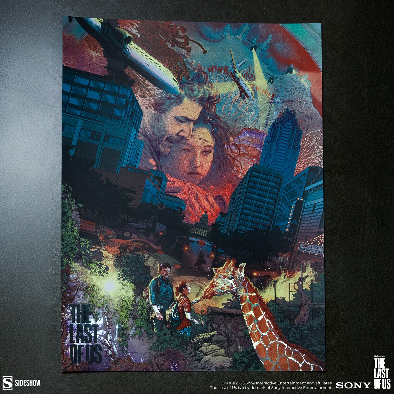The Last of Us The Last of Us: It's Okay Baby Girl, I Got You (Variant) Art Print  Exclusive Edition View 3