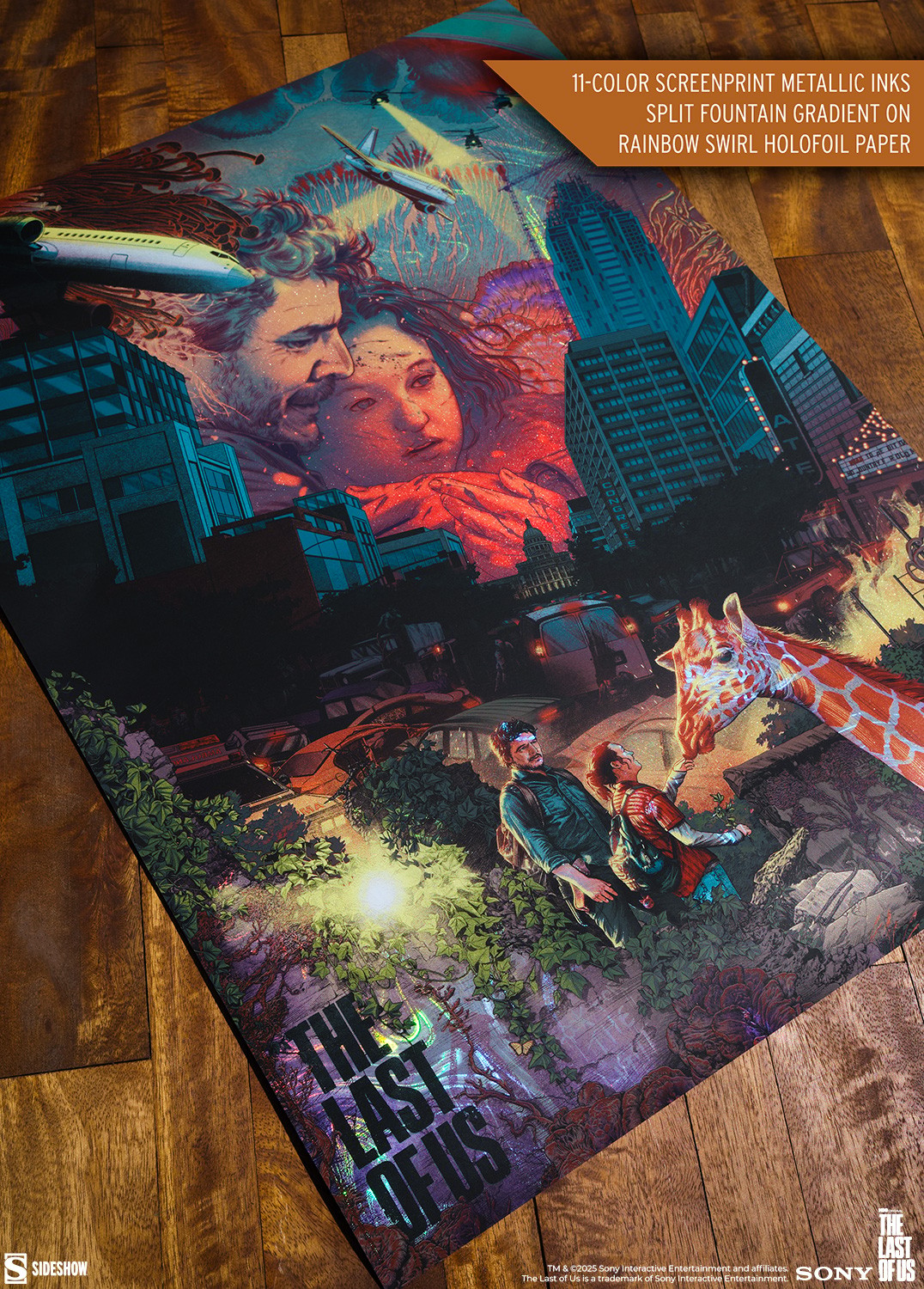 The Last of Us The Last of Us: It's Okay Baby Girl, I Got You (Variant) Art Print  Exclusive Edition View 5